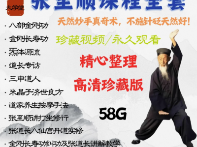 张至顺全集（道医、八部金刚功等视频教程）独家更新
